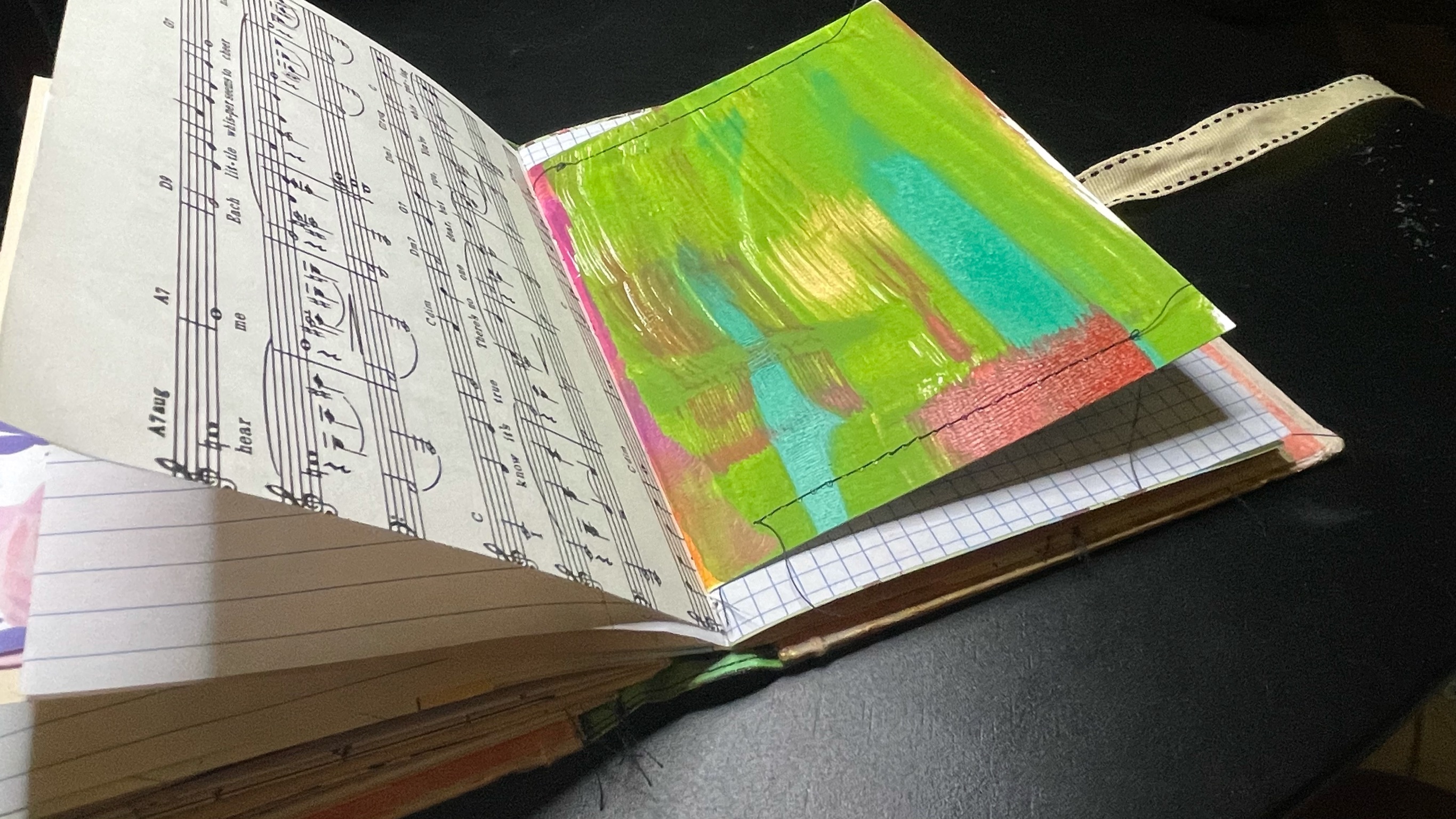 travel journal handmade book