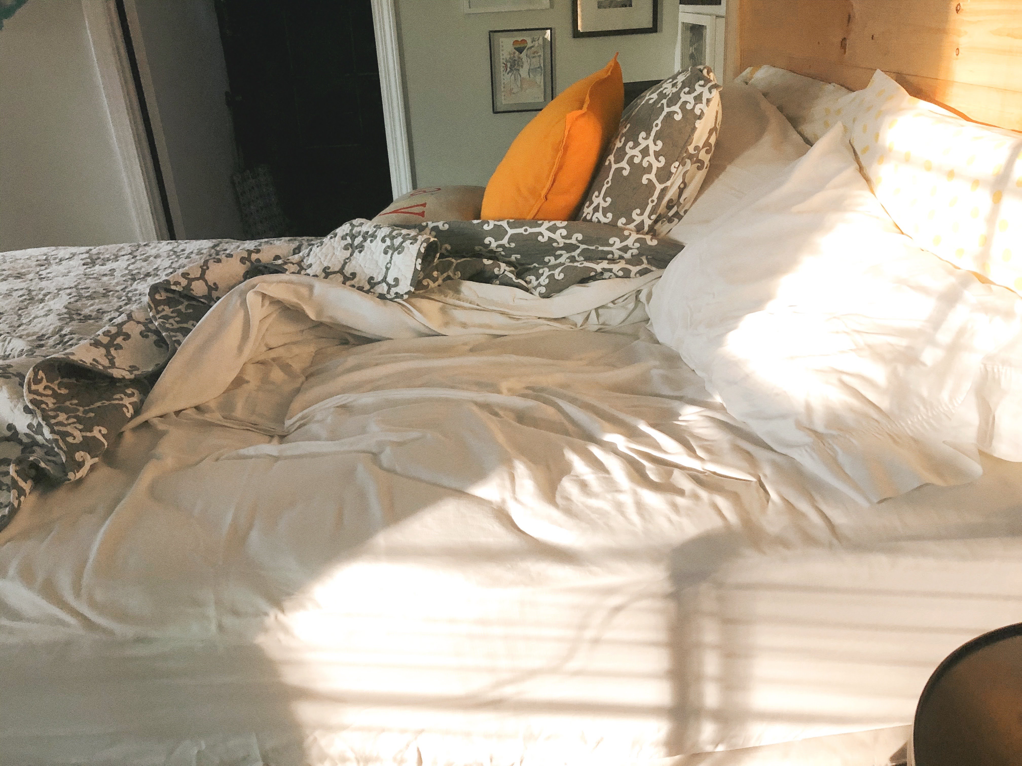 Habit Stacking around Making the bed