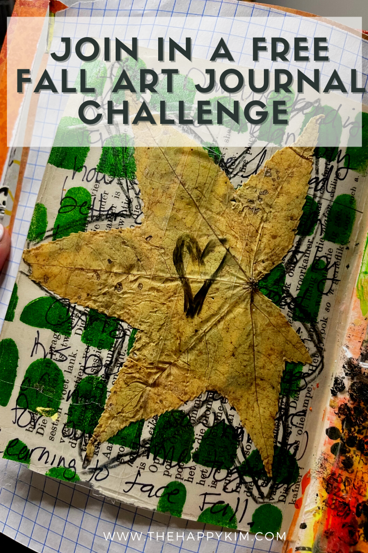 fall art challenge pin