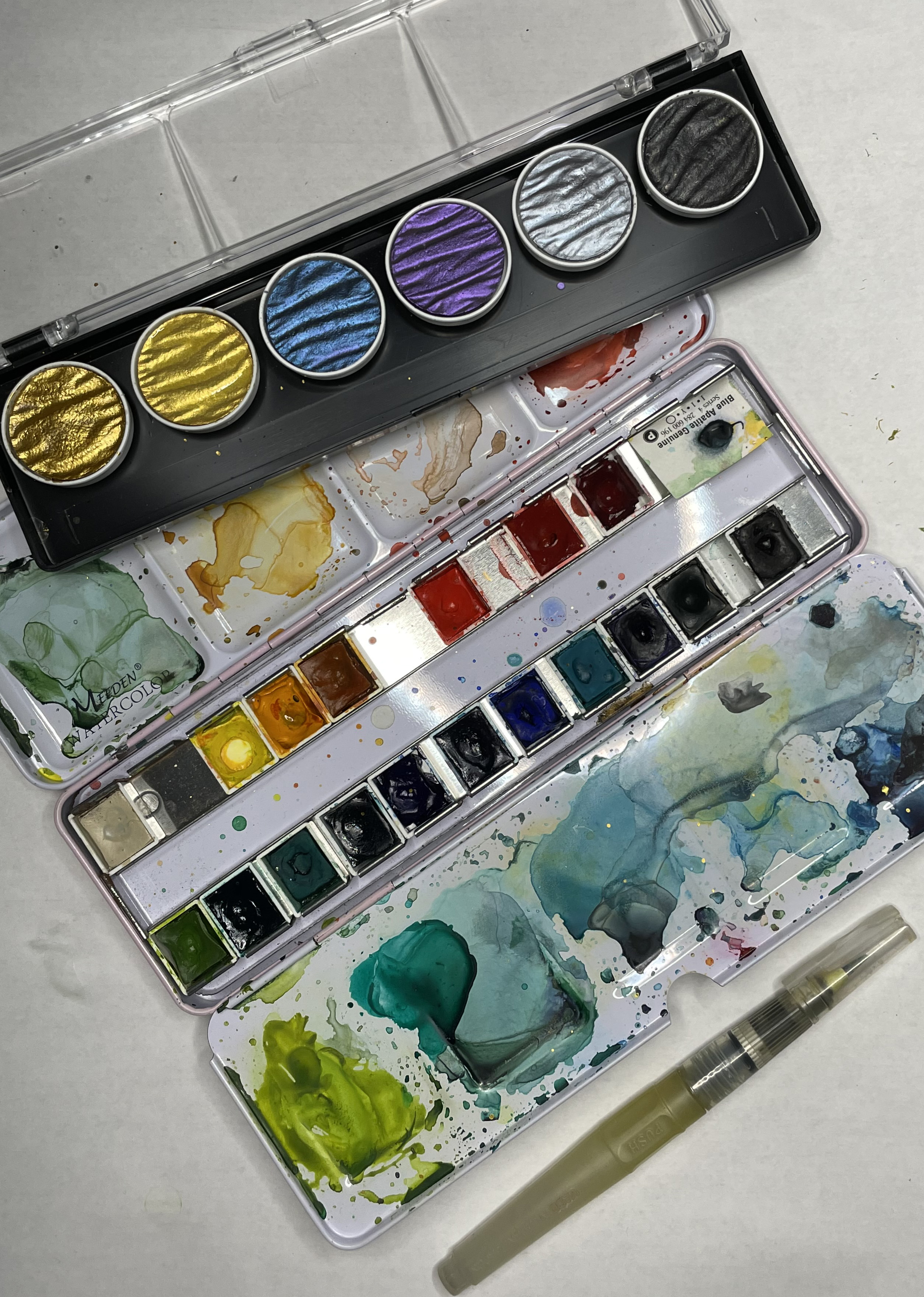 bullet journal watercolor supplies