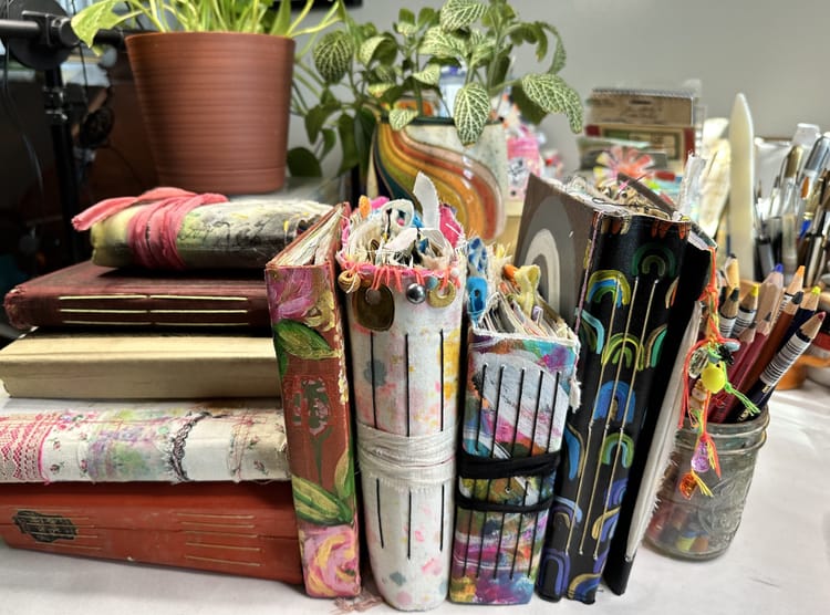 Art Journals and Other Handmade Items For Sale